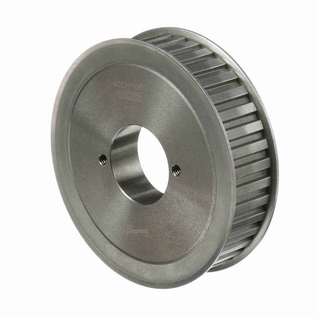 Browning Steel Bushed Bore Gearbelt Pulley, 40LH100 40LH100